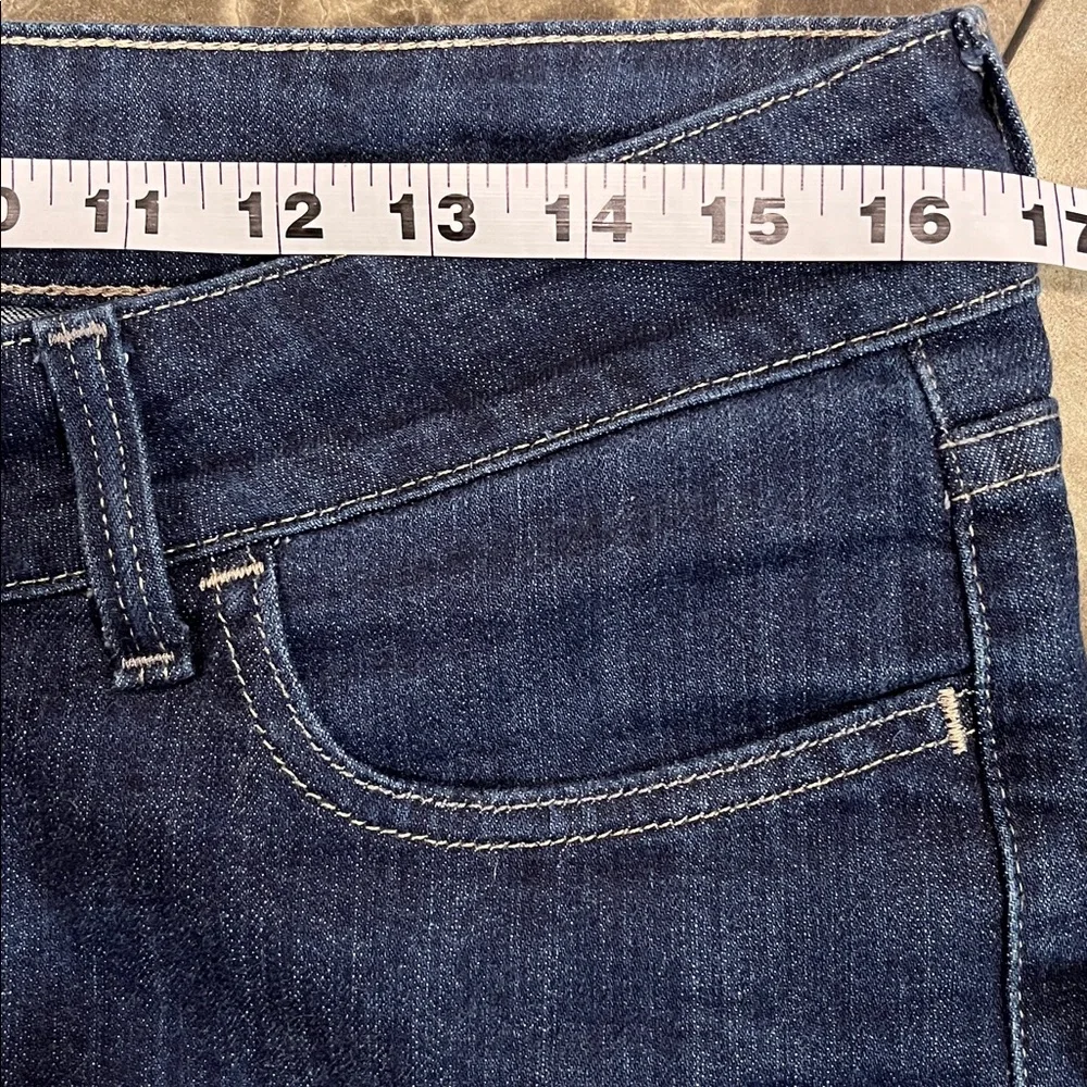 Levi's 526 Slender Boot Cut Jeans 29x30 Dark Wash Y2K Western Flap Pocket - Picture 6 of 9